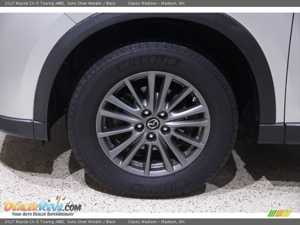 2017 Mazda CX-5 Touring AWD Sonic Silver Metallic / Black Photo #21