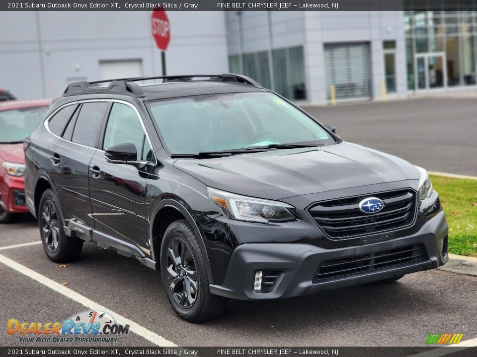 2021 Subaru Outback Onyx Edition XT Crystal Black Silica / Gray Photo #3