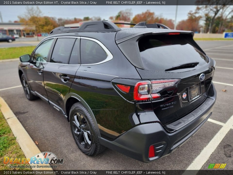 2021 Subaru Outback Onyx Edition XT Crystal Black Silica / Gray Photo #9