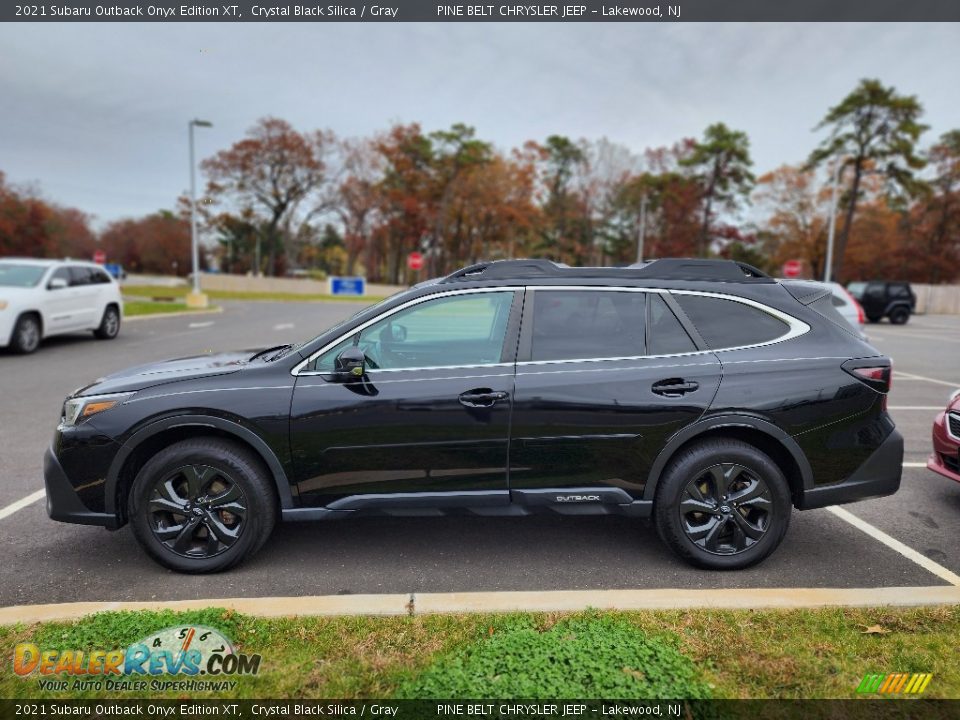 2021 Subaru Outback Onyx Edition XT Crystal Black Silica / Gray Photo #10