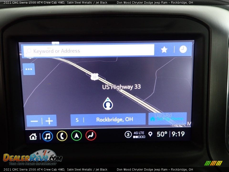 2021 GMC Sierra 1500 AT4 Crew Cab 4WD Satin Steel Metallic / Jet Black Photo #3