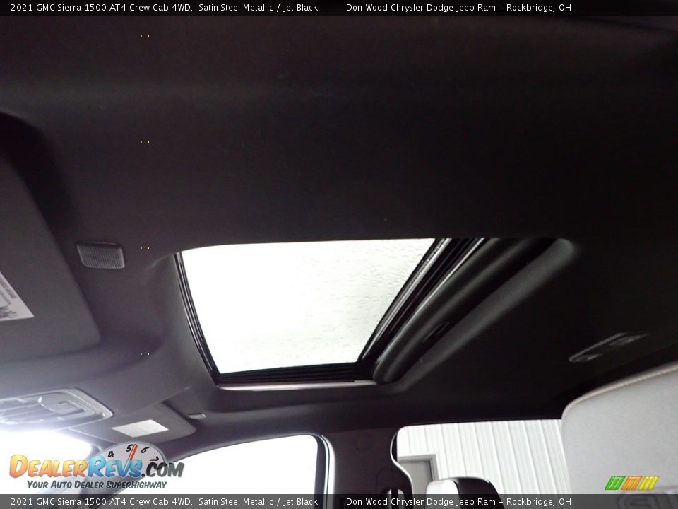 2021 GMC Sierra 1500 AT4 Crew Cab 4WD Satin Steel Metallic / Jet Black Photo #5