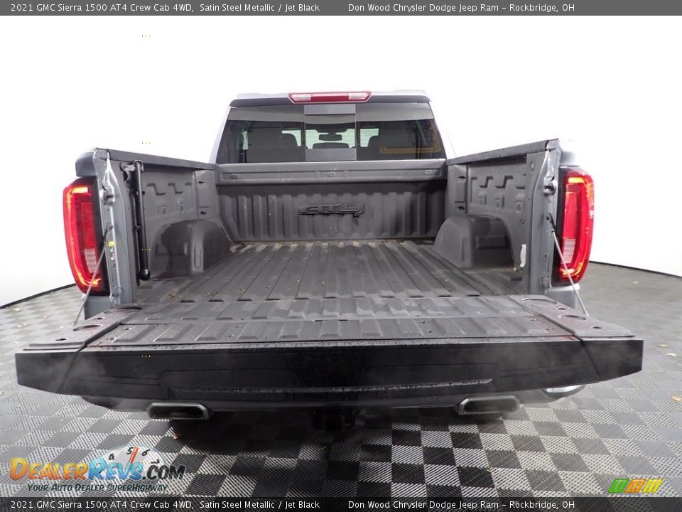 2021 GMC Sierra 1500 AT4 Crew Cab 4WD Satin Steel Metallic / Jet Black Photo #12