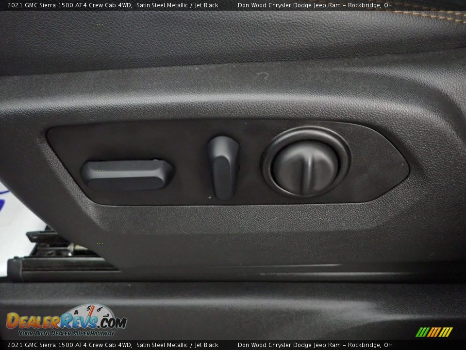 2021 GMC Sierra 1500 AT4 Crew Cab 4WD Satin Steel Metallic / Jet Black Photo #16