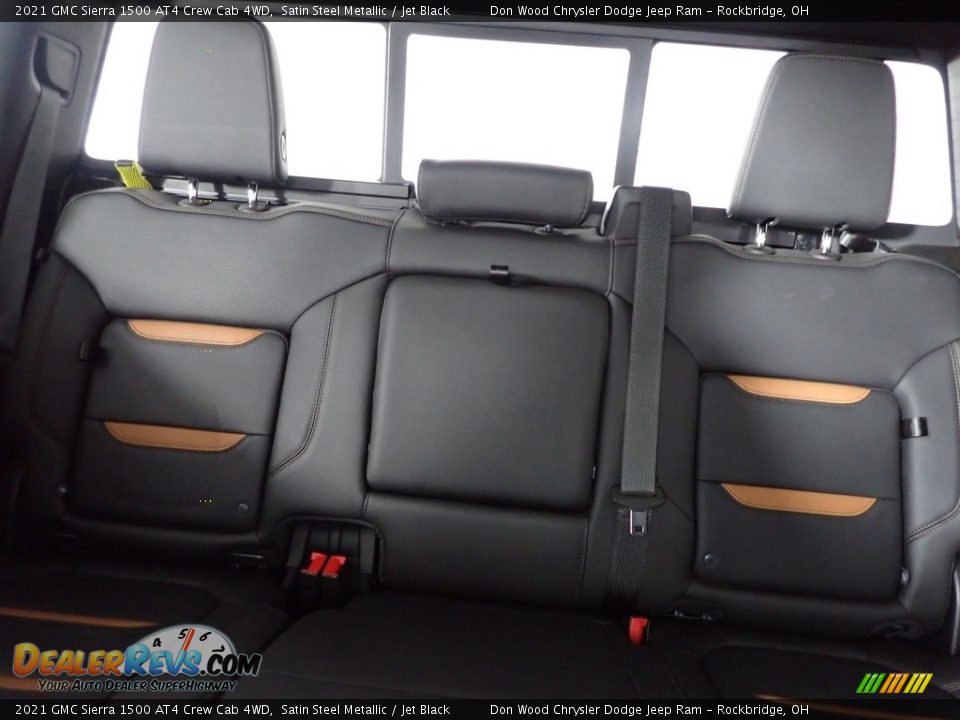 2021 GMC Sierra 1500 AT4 Crew Cab 4WD Satin Steel Metallic / Jet Black Photo #27