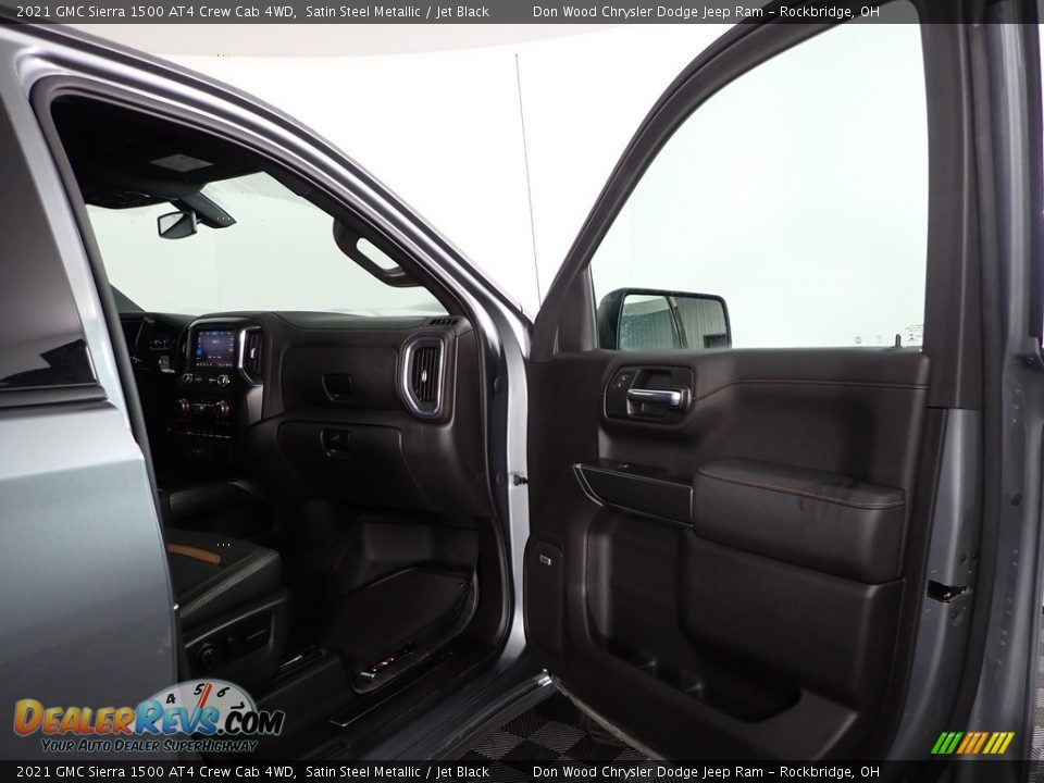 2021 GMC Sierra 1500 AT4 Crew Cab 4WD Satin Steel Metallic / Jet Black Photo #32