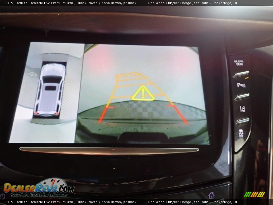 2015 Cadillac Escalade ESV Premium 4WD Black Raven / Kona Brown/Jet Black Photo #4