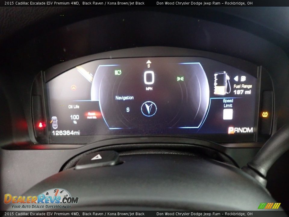 2015 Cadillac Escalade ESV Premium 4WD Black Raven / Kona Brown/Jet Black Photo #22