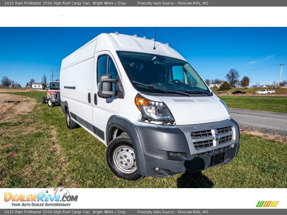 Front 3/4 View of 2015 Ram ProMaster 3500 High Roof Cargo Van Photo #1