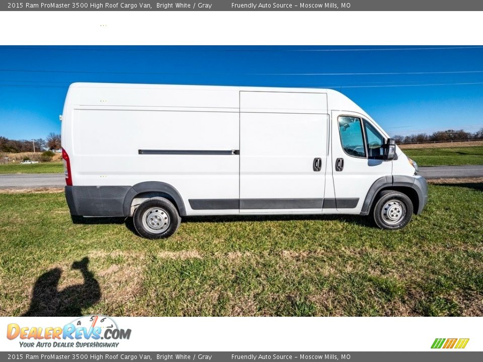 Bright White 2015 Ram ProMaster 3500 High Roof Cargo Van Photo #3