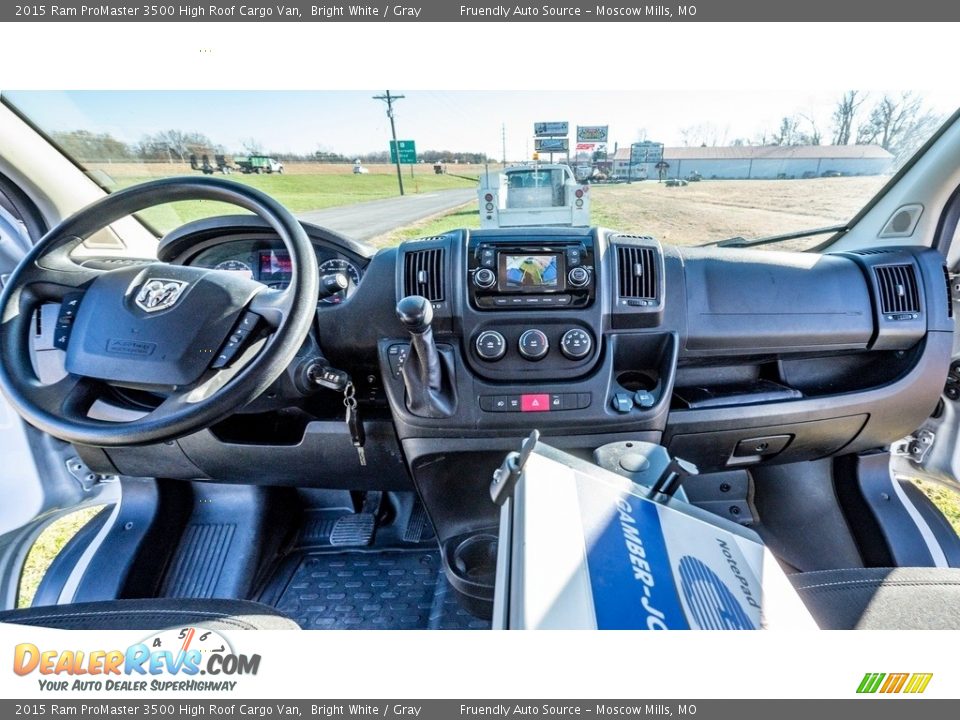 Dashboard of 2015 Ram ProMaster 3500 High Roof Cargo Van Photo #26