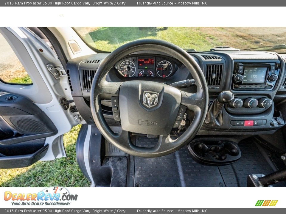 2015 Ram ProMaster 3500 High Roof Cargo Van Steering Wheel Photo #27