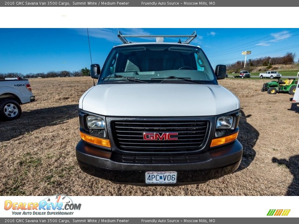 2016 GMC Savana Van 3500 Cargo Summit White / Medium Pewter Photo #9