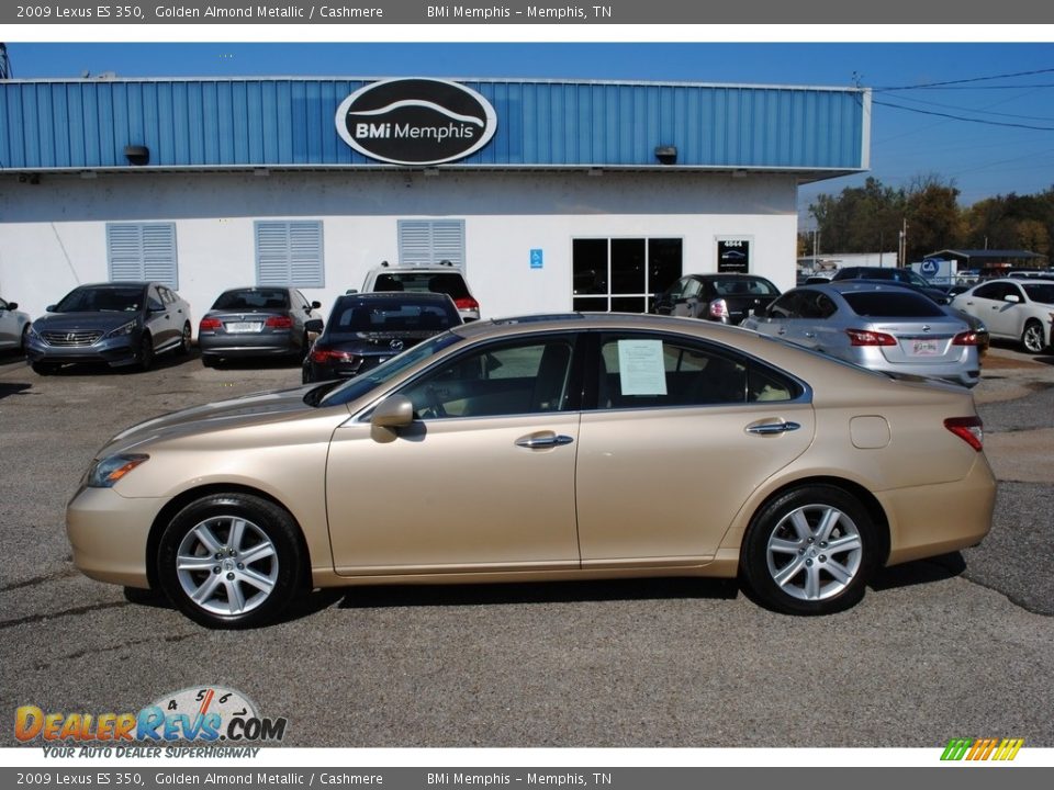 2009 Lexus ES 350 Golden Almond Metallic / Cashmere Photo #2