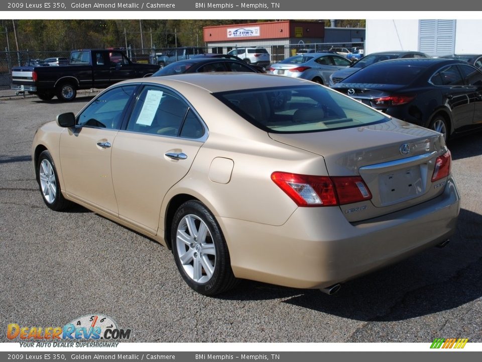 2009 Lexus ES 350 Golden Almond Metallic / Cashmere Photo #4