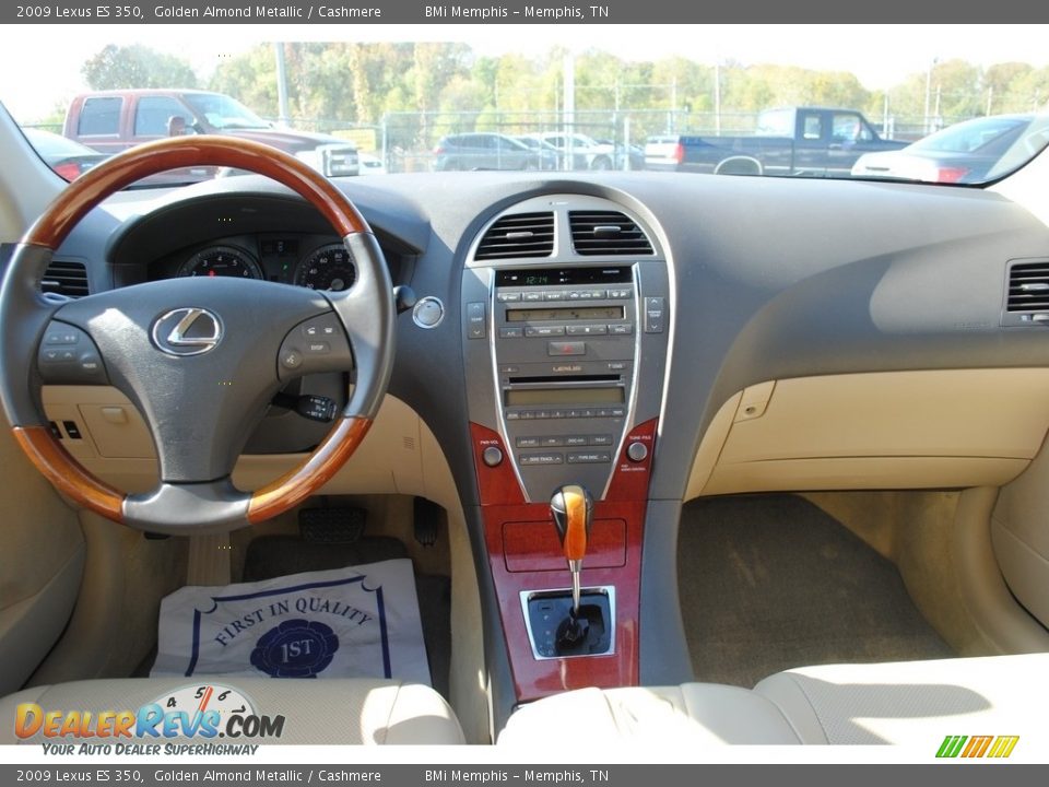 2009 Lexus ES 350 Golden Almond Metallic / Cashmere Photo #10