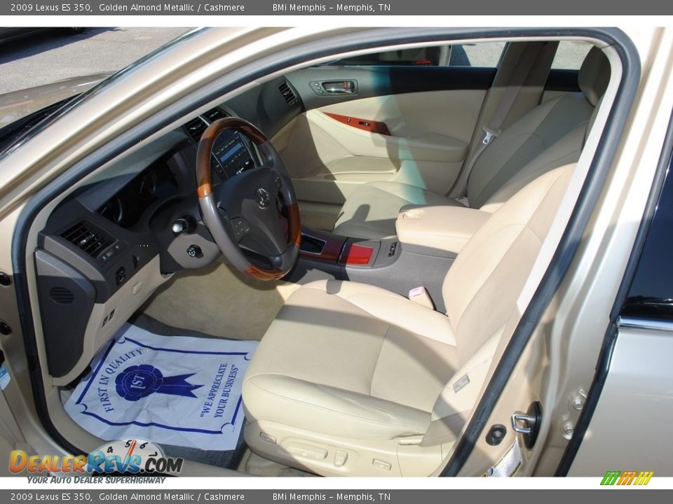 2009 Lexus ES 350 Golden Almond Metallic / Cashmere Photo #12