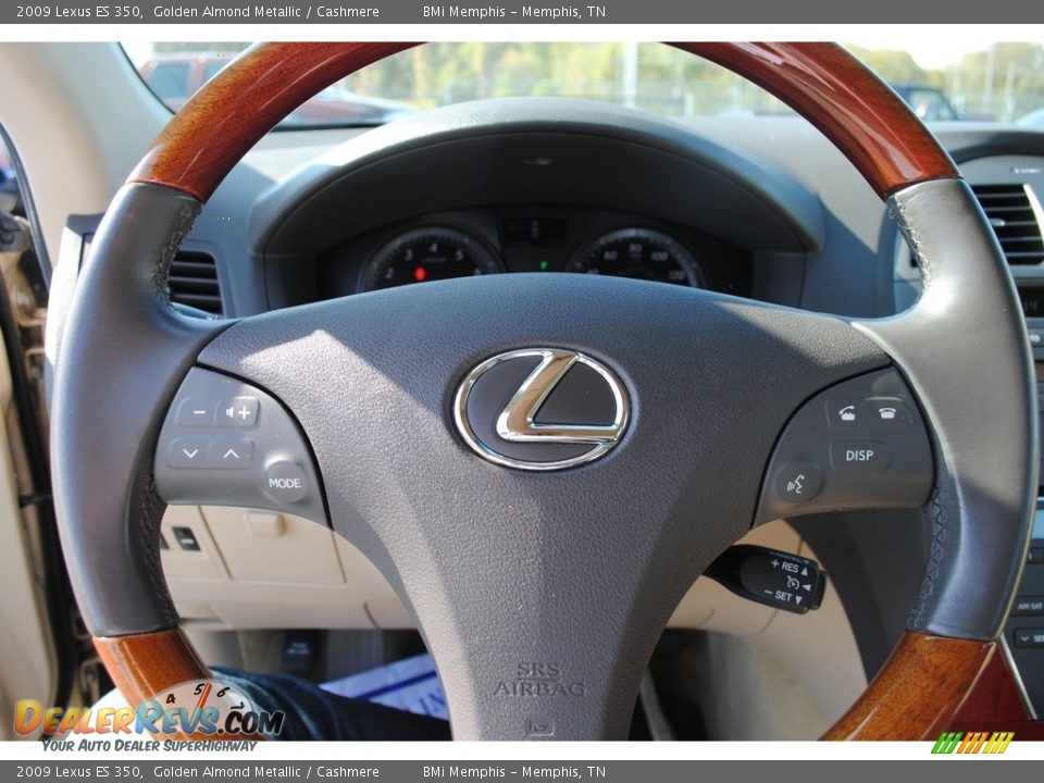 2009 Lexus ES 350 Golden Almond Metallic / Cashmere Photo #13