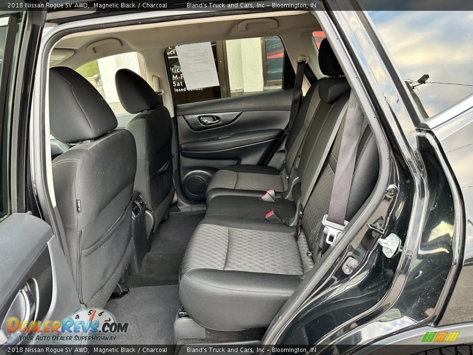 Rear Seat of 2018 Nissan Rogue SV AWD Photo #26