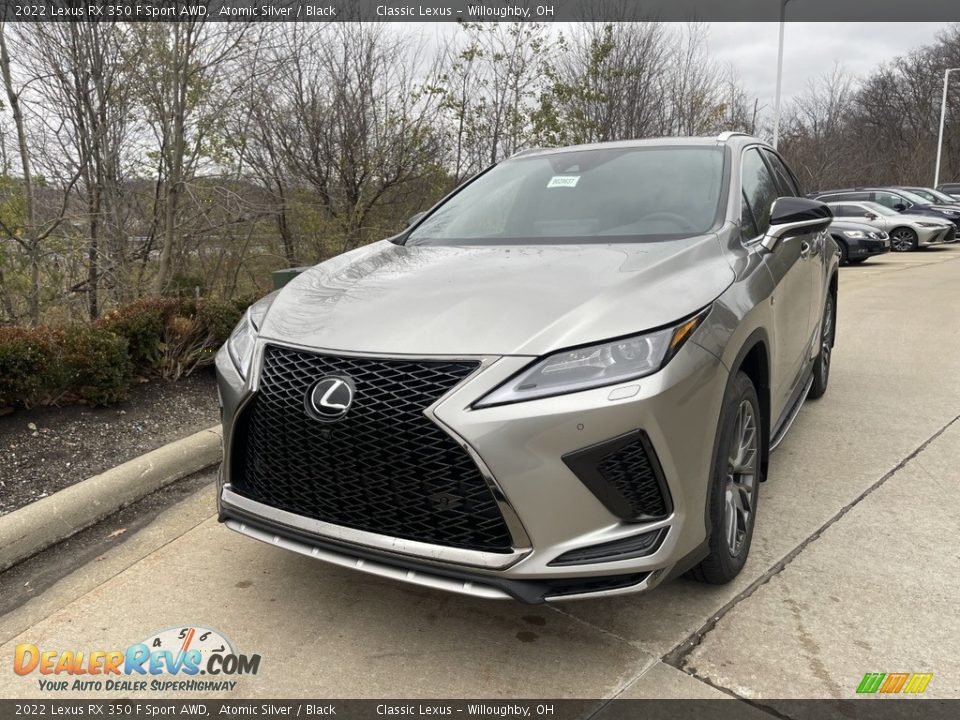 2022 Lexus RX 350 F Sport AWD Atomic Silver / Black Photo #1