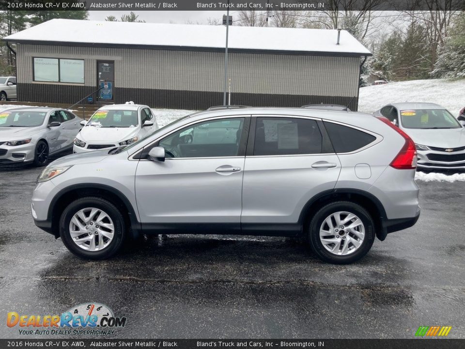 2016 Honda CR-V EX AWD Alabaster Silver Metallic / Black Photo #1