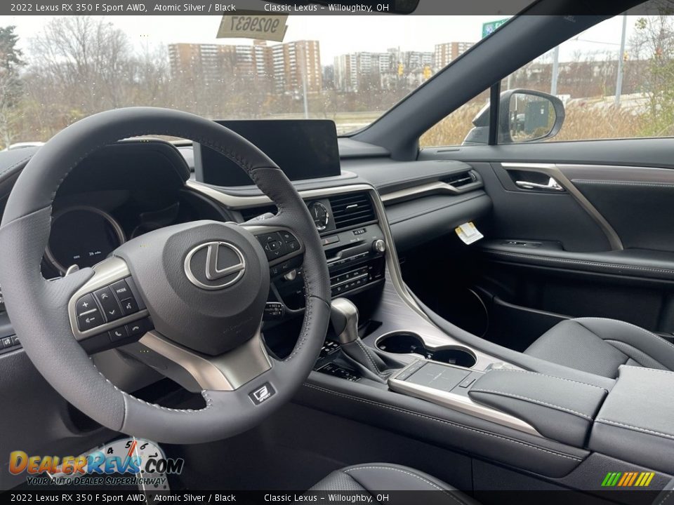 2022 Lexus RX 350 F Sport AWD Atomic Silver / Black Photo #2