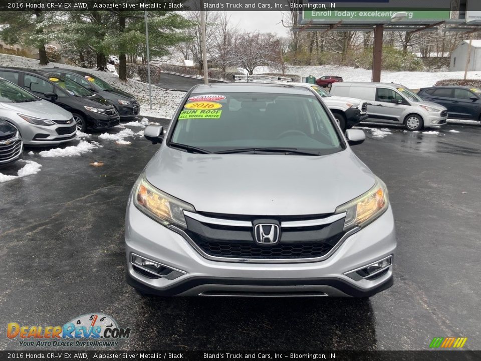 2016 Honda CR-V EX AWD Alabaster Silver Metallic / Black Photo #8