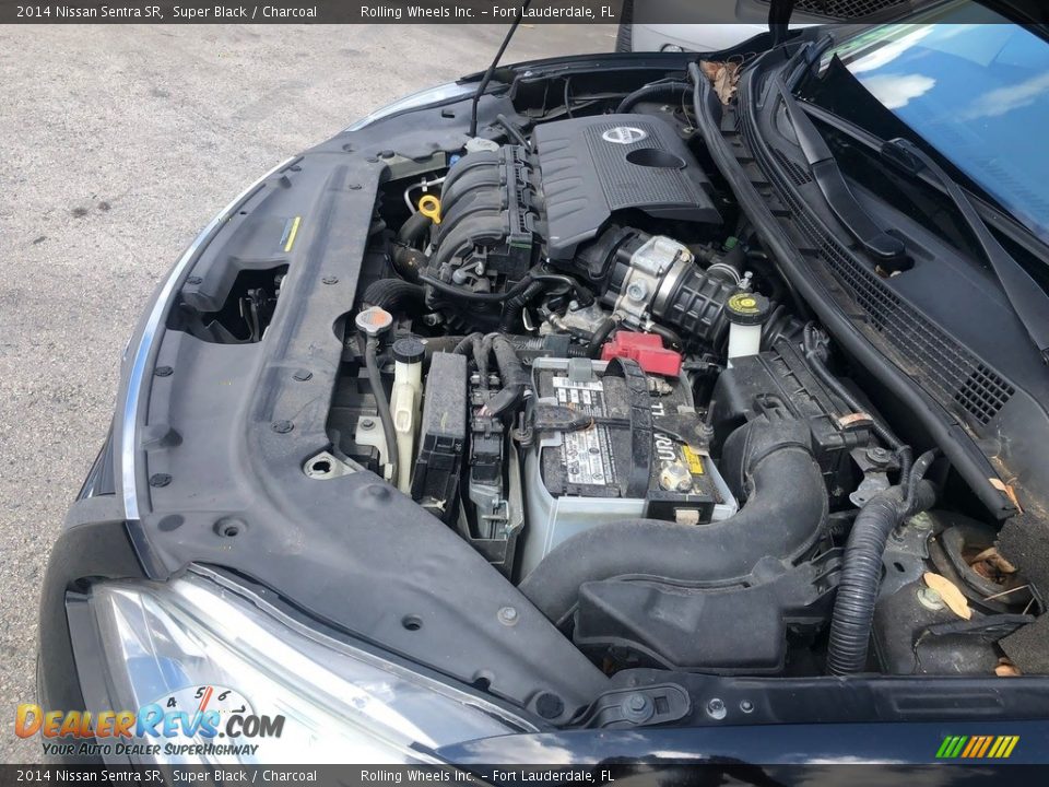 2014 Nissan Sentra SR Super Black / Charcoal Photo #8