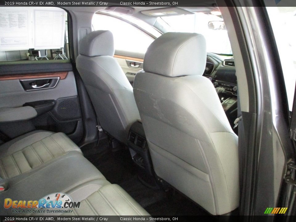 2019 Honda CR-V EX AWD Modern Steel Metallic / Gray Photo #19