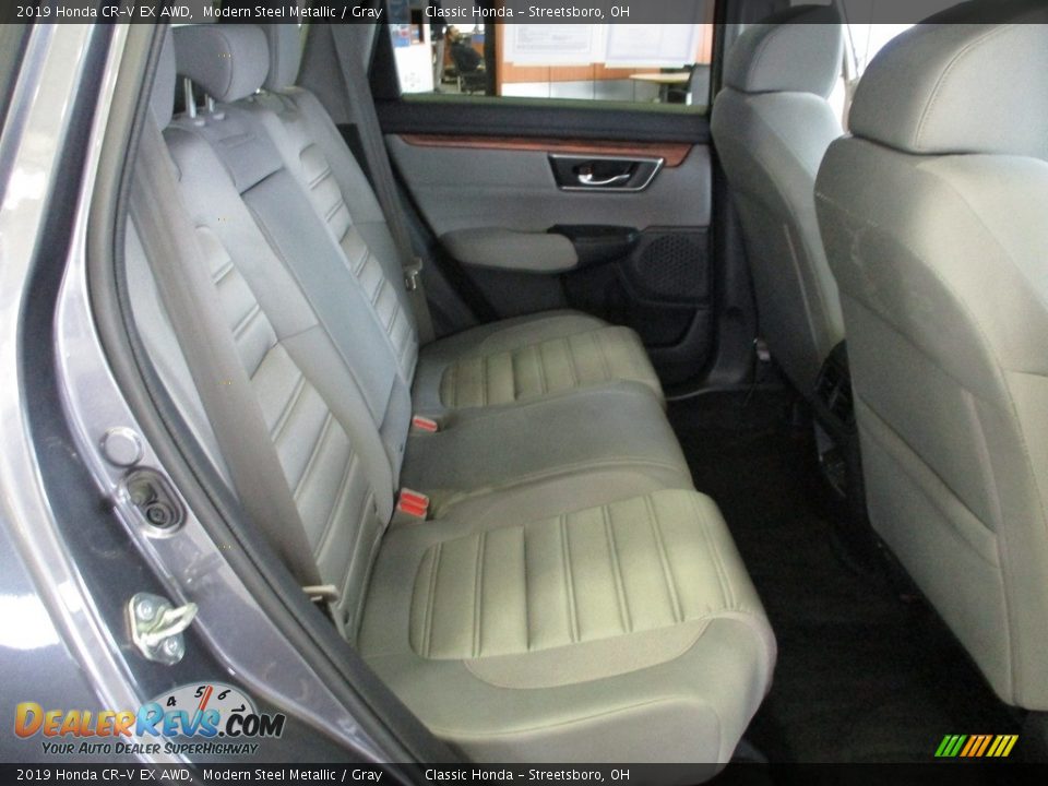 2019 Honda CR-V EX AWD Modern Steel Metallic / Gray Photo #20