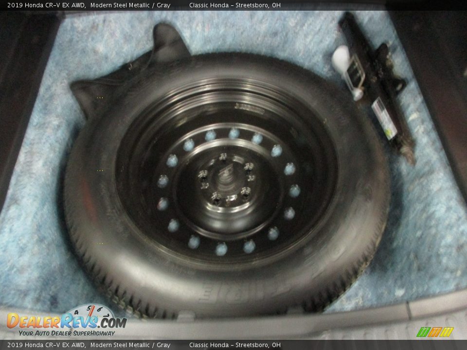 2019 Honda CR-V EX AWD Modern Steel Metallic / Gray Photo #22