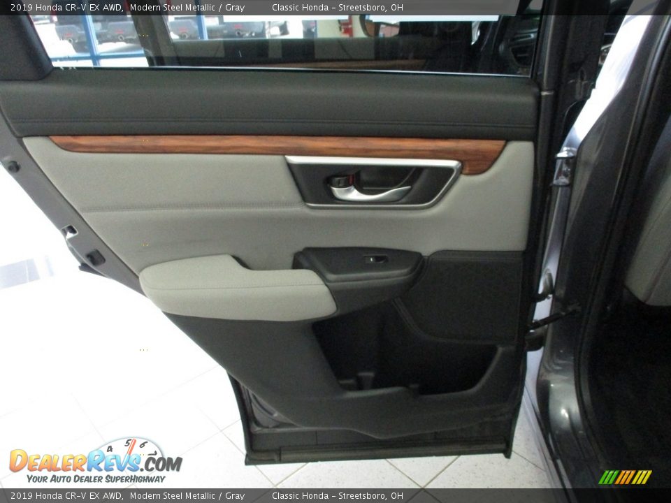 2019 Honda CR-V EX AWD Modern Steel Metallic / Gray Photo #23