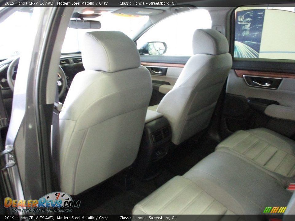 2019 Honda CR-V EX AWD Modern Steel Metallic / Gray Photo #24