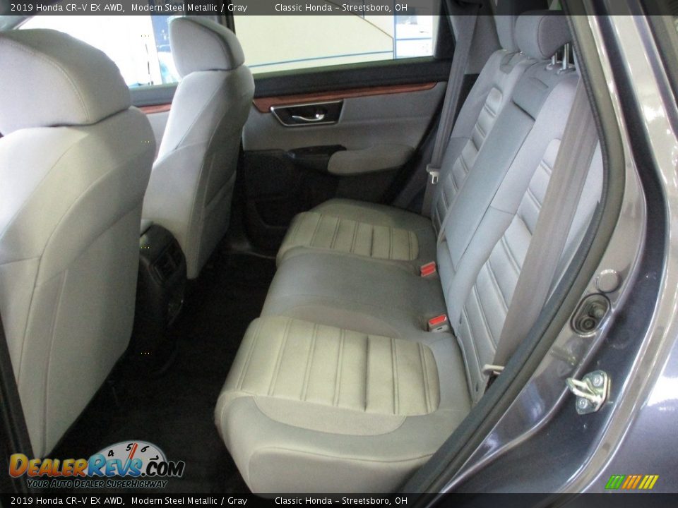 2019 Honda CR-V EX AWD Modern Steel Metallic / Gray Photo #25