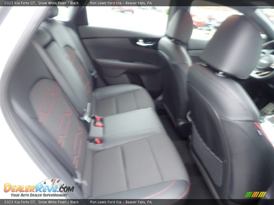 2023 Kia Forte GT Snow White Pearl / Black Photo #10
