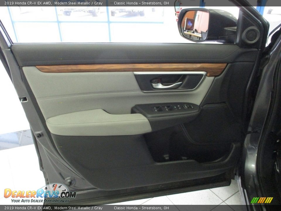 2019 Honda CR-V EX AWD Modern Steel Metallic / Gray Photo #26