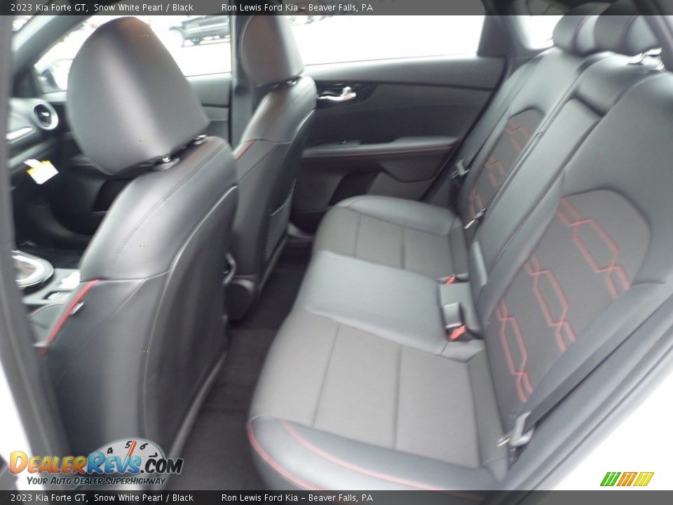 2023 Kia Forte GT Snow White Pearl / Black Photo #12