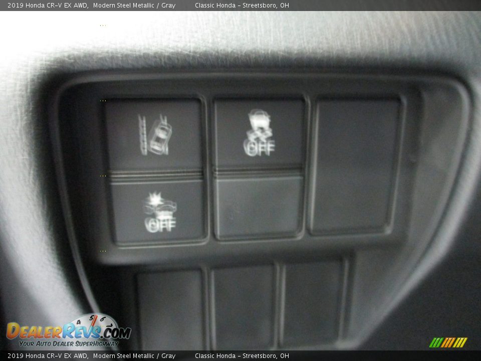 2019 Honda CR-V EX AWD Modern Steel Metallic / Gray Photo #29