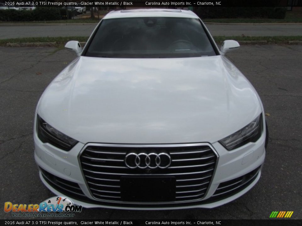 2016 Audi A7 3.0 TFSI Prestige quattro Glacier White Metallic / Black Photo #5