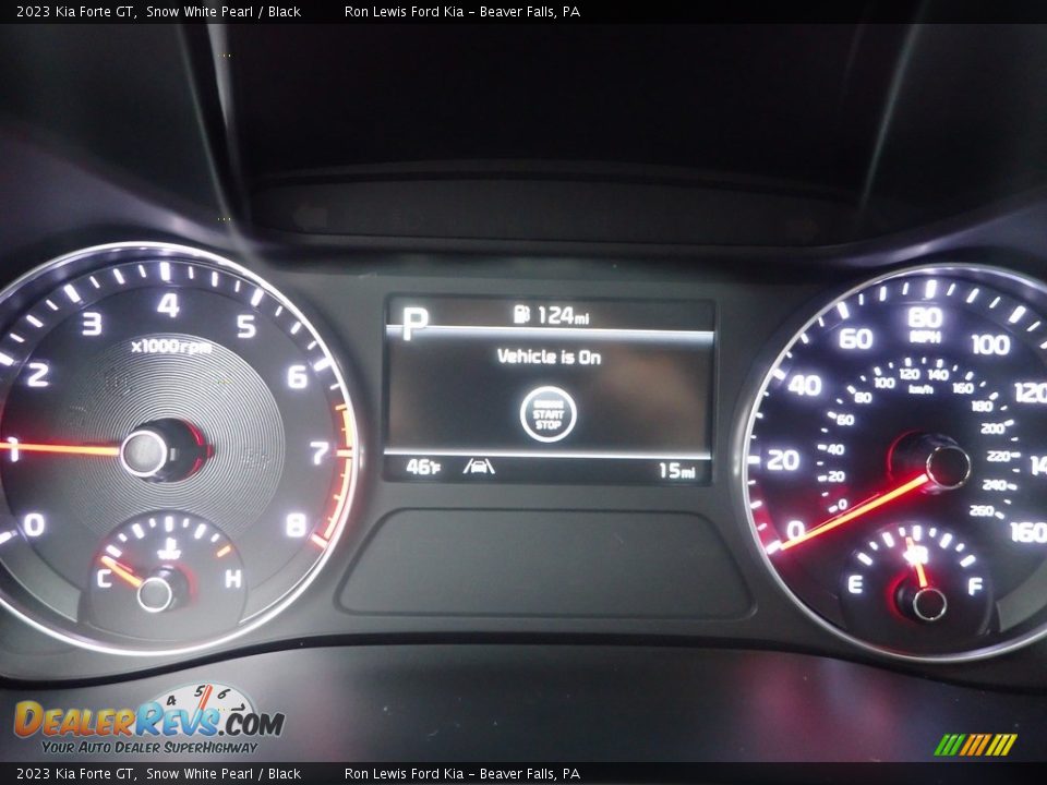 2023 Kia Forte GT Snow White Pearl / Black Photo #16