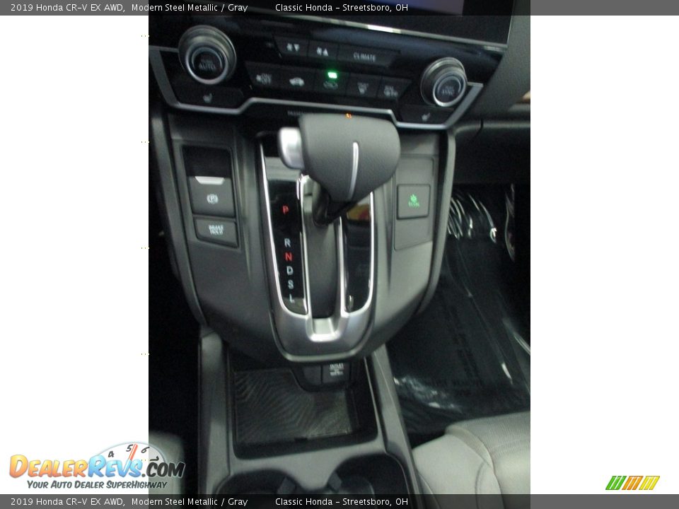 2019 Honda CR-V EX AWD Modern Steel Metallic / Gray Photo #34