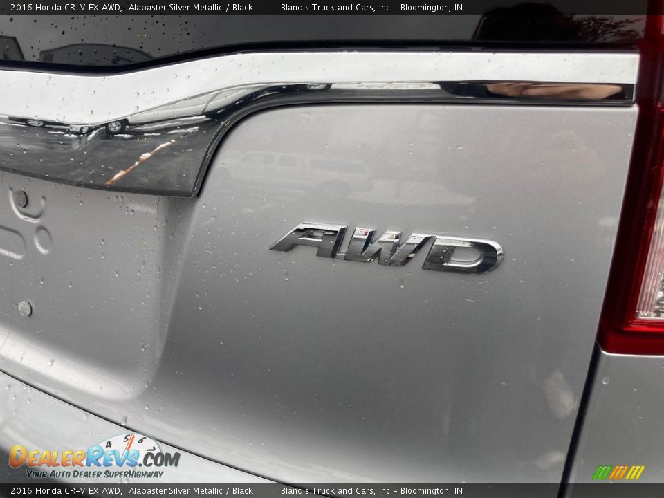 2016 Honda CR-V EX AWD Alabaster Silver Metallic / Black Photo #35