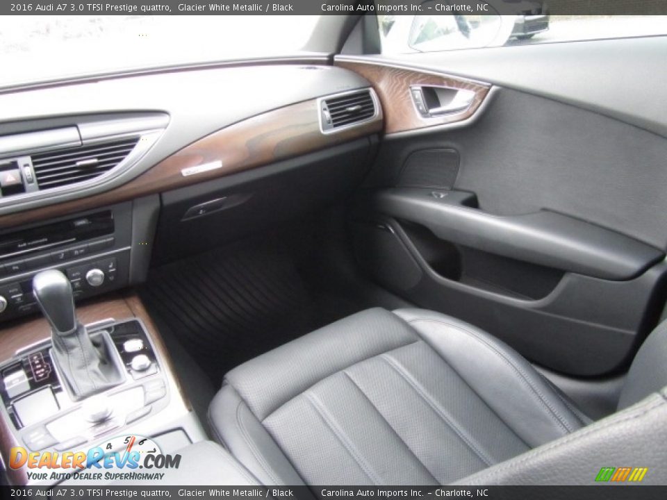 2016 Audi A7 3.0 TFSI Prestige quattro Glacier White Metallic / Black Photo #14