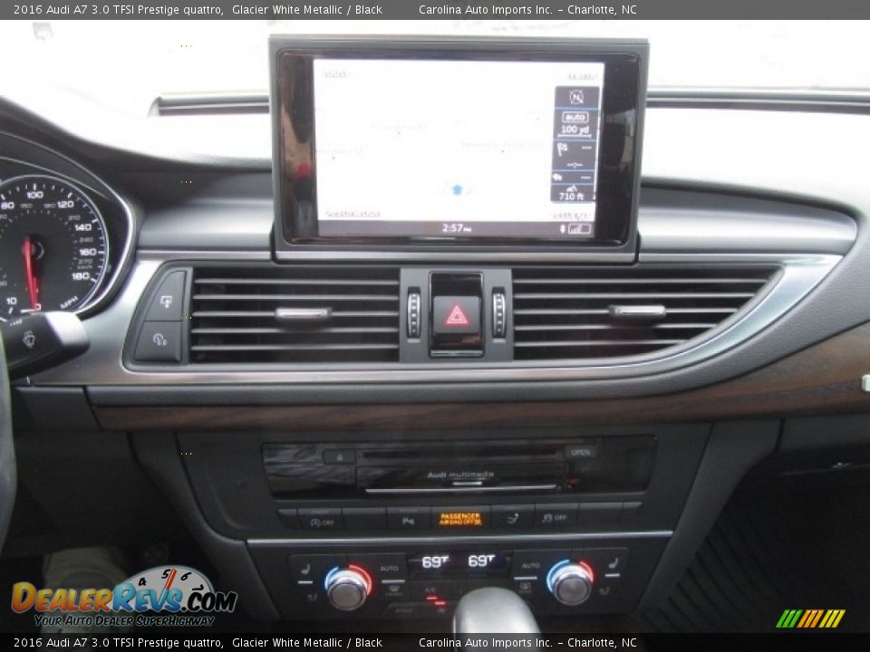 2016 Audi A7 3.0 TFSI Prestige quattro Glacier White Metallic / Black Photo #15
