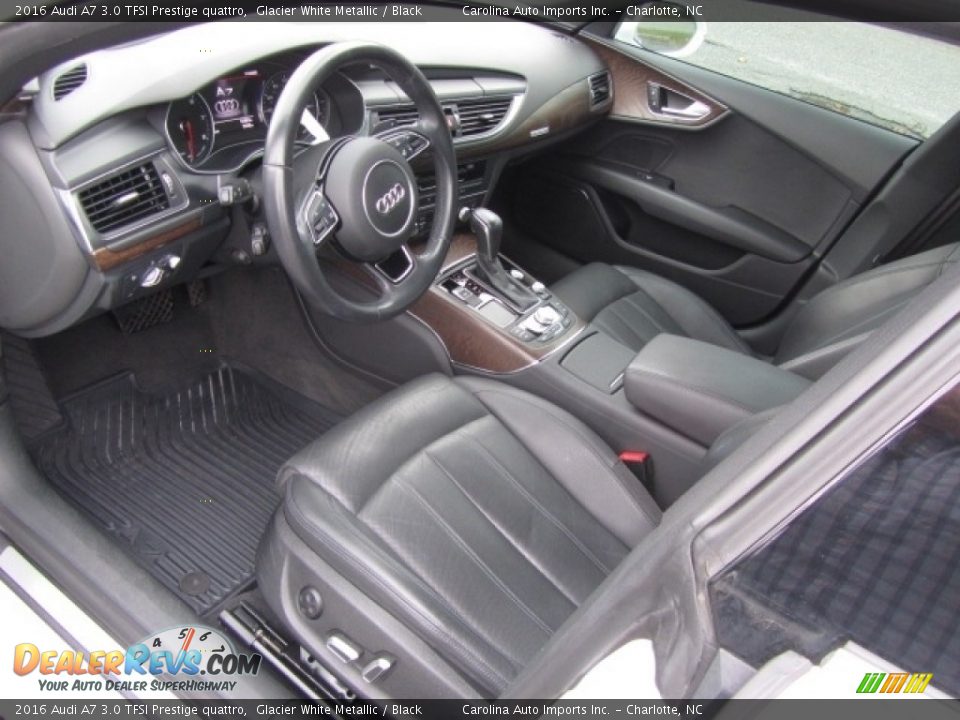 2016 Audi A7 3.0 TFSI Prestige quattro Glacier White Metallic / Black Photo #17