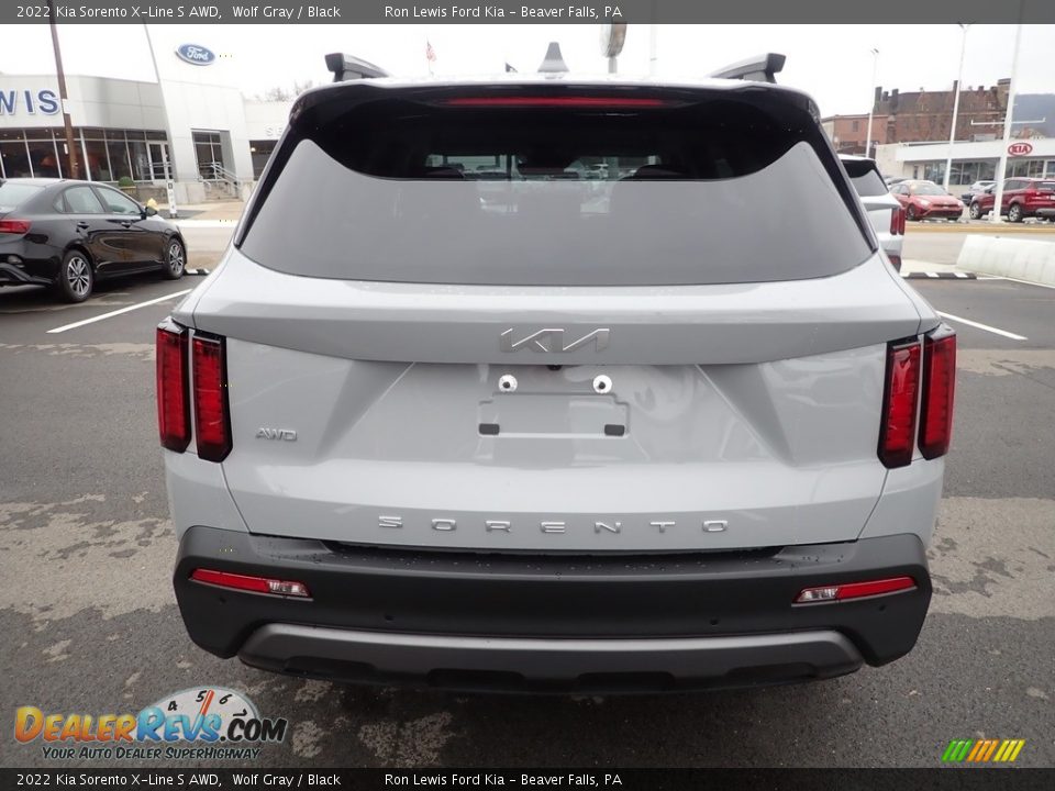 2022 Kia Sorento X-Line S AWD Wolf Gray / Black Photo #7