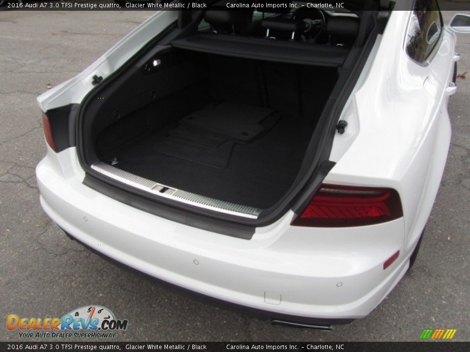 2016 Audi A7 3.0 TFSI Prestige quattro Glacier White Metallic / Black Photo #20