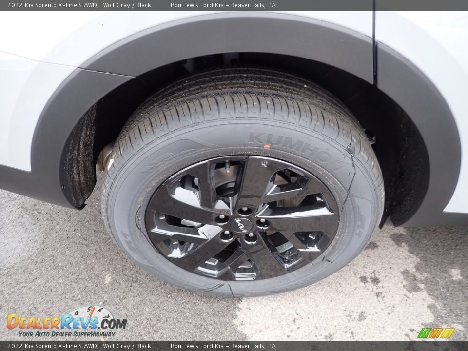 2022 Kia Sorento X-Line S AWD Wolf Gray / Black Photo #9