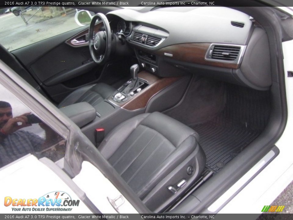 2016 Audi A7 3.0 TFSI Prestige quattro Glacier White Metallic / Black Photo #21