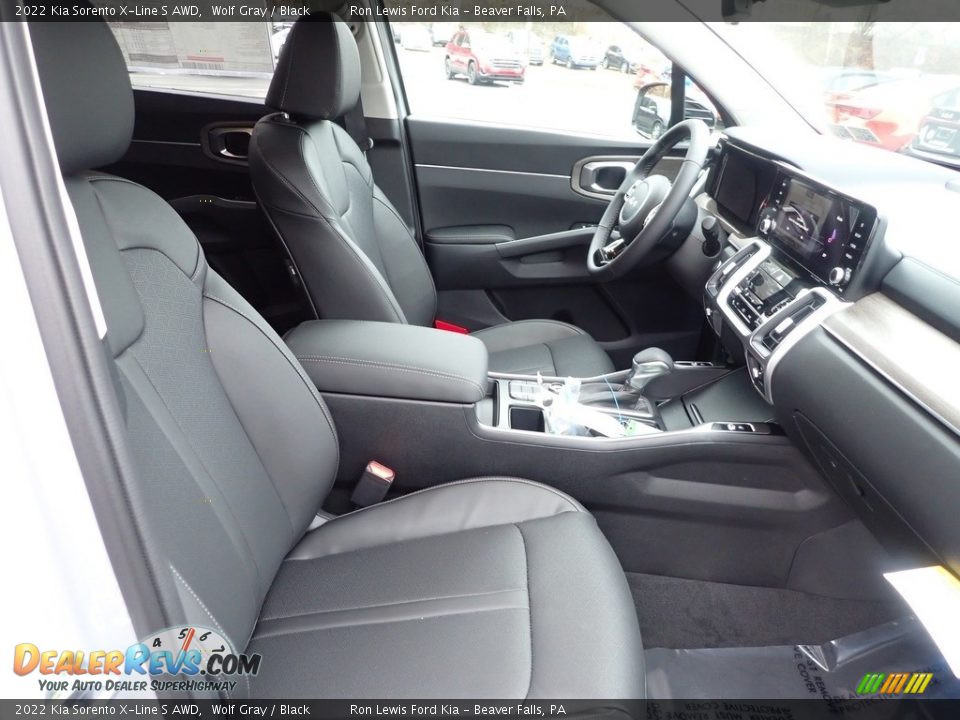 2022 Kia Sorento X-Line S AWD Wolf Gray / Black Photo #11
